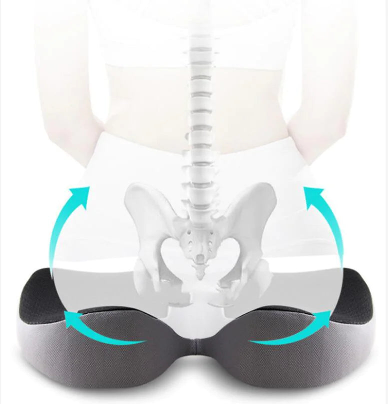 🎁 ErgoComfort Memory Foam Seat Cushion (50% OFF )